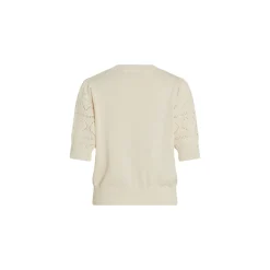 Vila T-shirt Beige