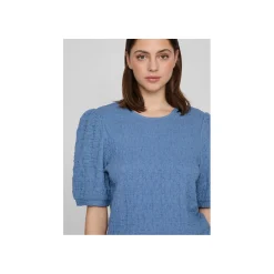 Vila T-shirt Blauw