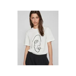 Vila T-shirt Wit