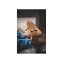 Warmbat Australia Boots / enkellaars Cognac