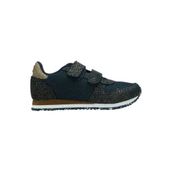 Woden Lage sneaker Blauw